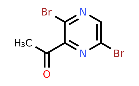 CAS 1447607-04-6 | 1-(3,6-Dibromopyrazin-2-yl)ethanone