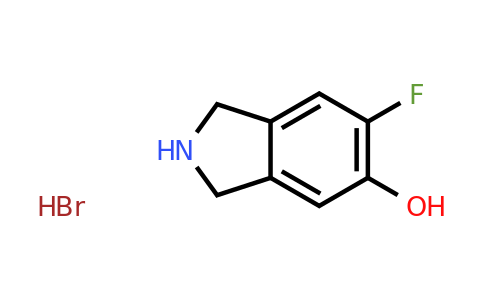 CAS 1447607-11-5 | 6-Fluoroisoindolin-5-ol hydrobromide