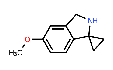 CAS 1447607-19-3 | 5'-Methoxyspiro[cyclopropane-1,1'-isoindoline]