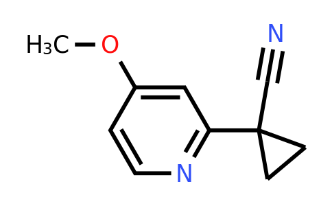 CAS 1447607-29-5 | 1-(4-Methoxypyridin-2-yl)cyclopropanecarbonitrile