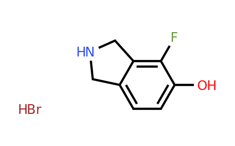 CAS 1447607-34-2 | 4-Fluoroisoindolin-5-ol hydrobromide