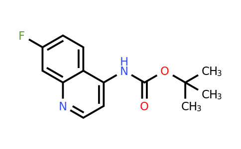 CAS 1447607-36-4 | tert-Butyl (7-fluoroquinolin-4-yl)carbamate
