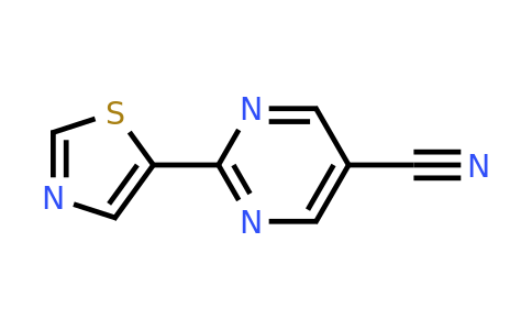 CAS 1447607-43-3 | 2-(Thiazol-5-yl)pyrimidine-5-carbonitrile