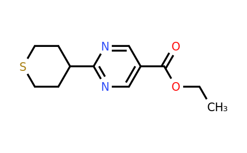 CAS 1447607-57-9 | Ethyl 2-(tetrahydro-2H-thiopyran-4-yl)pyrimidine-5-carboxylate