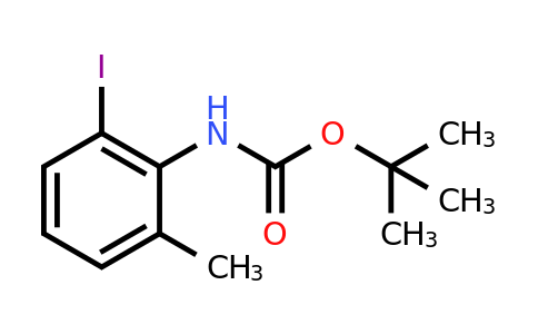 CAS 1447607-72-8 | tert-Butyl (2-iodo-6-methylphenyl)carbamate