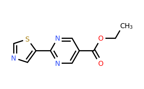 CAS 1447607-87-5 | Ethyl 2-(thiazol-5-yl)pyrimidine-5-carboxylate