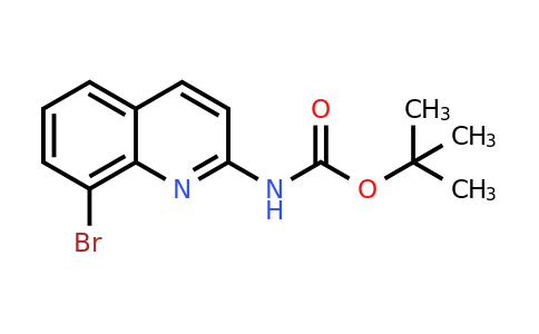 CAS 1447608-01-6 | tert-Butyl (8-bromoquinolin-2-yl)carbamate