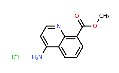 CAS 1447608-03-8 | Methyl 4-aminoquinoline-8-carboxylate hydrochloride