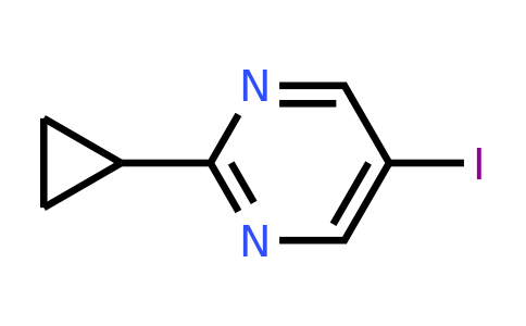 CAS 1447608-05-0 | 2-Cyclopropyl-5-iodopyrimidine
