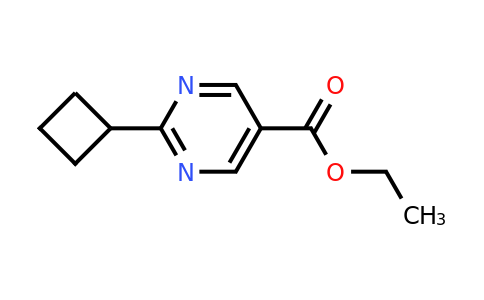 CAS 1447608-11-8 | Ethyl 2-cyclobutylpyrimidine-5-carboxylate