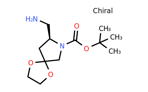 CAS 1447616-20-7 | (S)-tert-Butyl 8-(aminomethyl)-1,4-dioxa-7-azaspiro[4.4]nonane-7-carboxylate