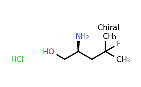 CAS 1447616-21-8 | (S)-2-Amino-4-fluoro-4-methylpentan-1-ol hydrochloride