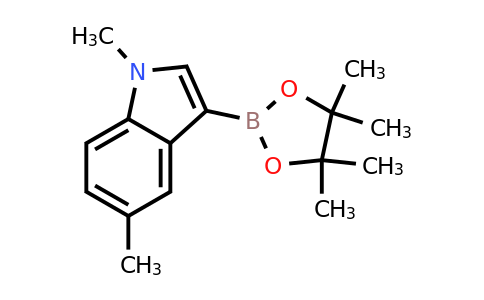 CAS 1447700-63-1 | 1,5-Dimethyl-3-(4,4,5,5-tetramethyl-1,3,2-dioxaborolan-2-YL)-indole