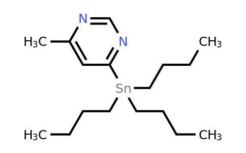 CAS 1447763-65-6 | 6-Methyl-4-(tributylstannyl)pyrimidine
