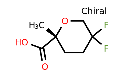CAS 1447941-12-9 | (2R)-5,5-difluoro-2-methyloxane-2-carboxylic acid