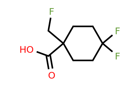 CAS 1447942-24-6 | 4,4-difluoro-1-(fluoromethyl)cyclohexanecarboxylic acid
