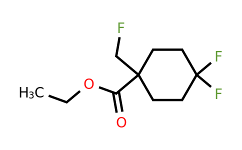 CAS 1447942-25-7 | ethyl 4,4-difluoro-1-(fluoromethyl)cyclohexanecarboxylate