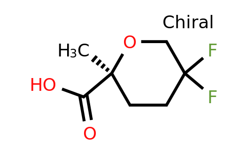 CAS 1447942-80-4 | (2S)-5,5-difluoro-2-methyloxane-2-carboxylic acid
