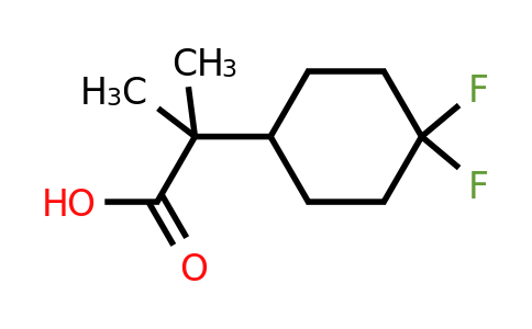 CAS 1447944-50-4 | 2-(4,4-difluorocyclohexyl)-2-methylpropanoic acid