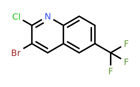 CAS 1447949-06-5 | 3-Bromo-2-chloro-6-(trifluoromethyl)quinoline