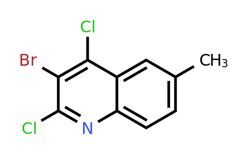 CAS 1447949-15-6 | 3-Bromo-2,4-dichloro-6-methylquinoline
