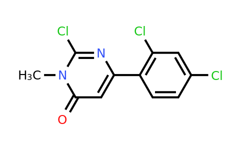 CAS 1447949-77-0 | 2-Chloro-6-(2,4-dichlorophenyl)-3-methylpyrimidin-4(3H)-one