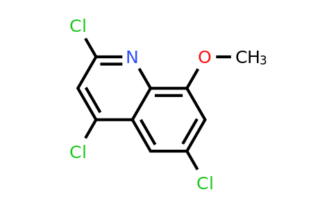 CAS 1447952-97-7 | 2,4,6-Trichloro-8-methoxyquinoline