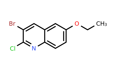 CAS 1447953-02-7 | 3-Bromo-2-chloro-6-ethoxyquinoline