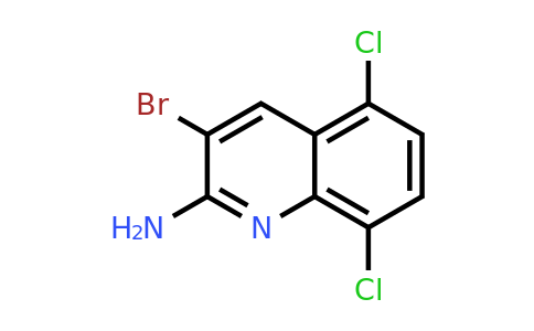 CAS 1447957-99-4 | 3-Bromo-5,8-dichloroquinolin-2-amine