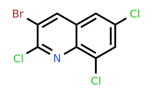 CAS 1447958-98-6 | 3-Bromo-2,6,8-trichloroquinoline
