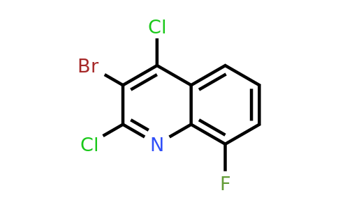 CAS 1447959-10-5 | 3-Bromo-2,4-dichloro-8-fluoroquinoline