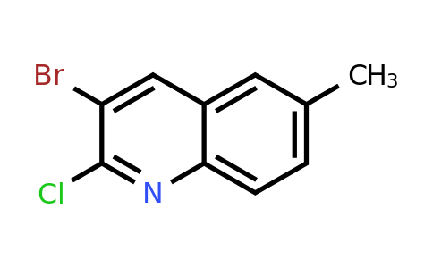 CAS 1447960-35-1 | 3-Bromo-2-chloro-6-methylquinoline