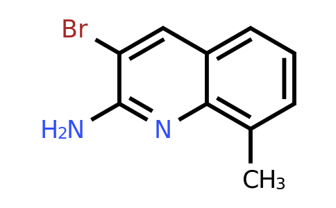 CAS 1447960-47-5 | 3-Bromo-8-methylquinolin-2-amine