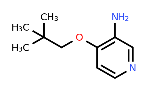 CAS 1447961-62-7 | 4-(Neopentyloxy)pyridin-3-amine