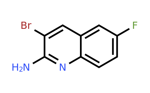 CAS 1447961-74-1 | 3-Bromo-6-fluoroquinolin-2-amine