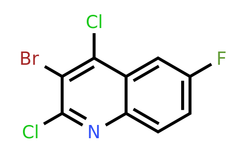 CAS 1447962-06-2 | 3-Bromo-2,4-dichloro-6-fluoroquinoline