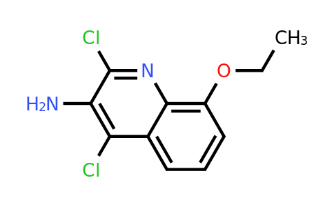 CAS 1447962-17-5 | 2,4-Dichloro-8-ethoxyquinolin-3-amine