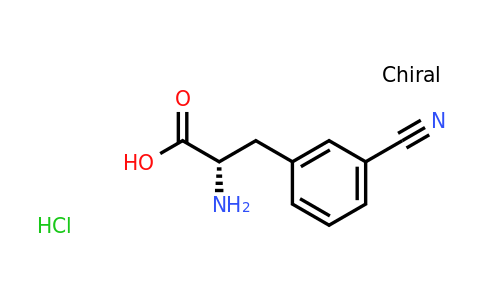 CAS 144799-02-0 | (S)-2-Amino-3-(3-cyanophenyl)propanoic acid hydrochloride