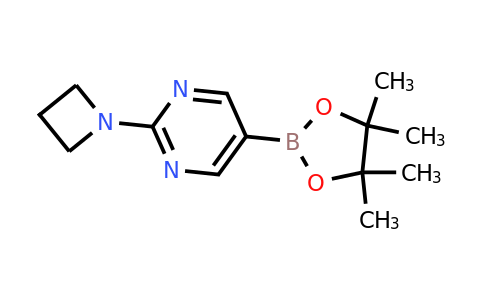 CAS 1448172-67-5 | 2-(Azetidin-1-yl)-5-(4,4,5,5-tetramethyl-1,3,2-dioxaborolan-2-yl)pyrimidine
