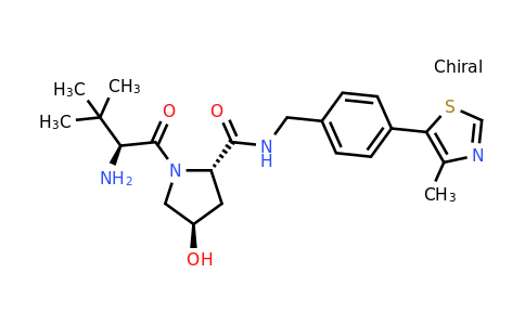 CAS 1448297-52-6 | (2S,4R)-1-((S)-2-Amino-3,3-dimethylbutanoyl)-4-hydroxy-N-(4-(4-methylthiazol-5-yl)benzyl)pyrrolidine-2-carboxamide