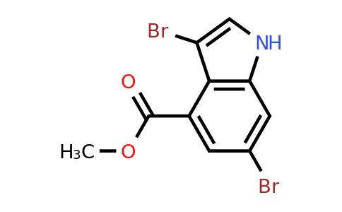 CAS 1448450-66-5 | methyl 3,6-dibromo-1H-indole-4-carboxylate