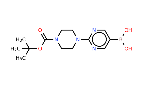 CAS 1448461-87-7 | [2-(4-N-BOC-Piperazin-1-YL)pyrimidin-5-YL]boronic acid