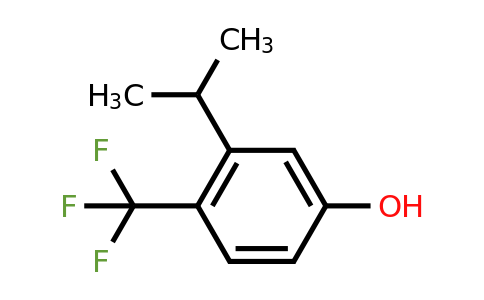 CAS 144847-03-0 | 3-(Propan-2-YL)-4-(trifluoromethyl)phenol
