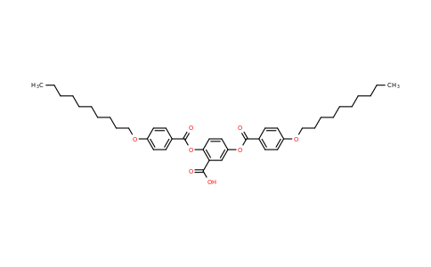 CAS 1448589-33-0 | 2,5-Bis[[4-(decyloxy)benzoyl]oxy]benzoic acid