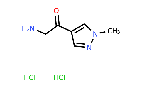 CAS 1448611-81-1 | 2-Amino-1-(1-methyl-1H-pyrazol-4-yl)ethan-1-one dihydrochloride