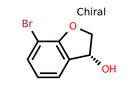 CAS 1448643-24-0 | (3R)-7-bromo-2,3-dihydro-1-benzofuran-3-ol