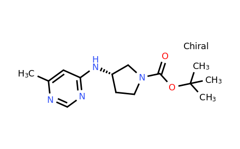 CAS 1448850-54-1 | (S)-tert-Butyl 3-((6-methylpyrimidin-4-yl)amino)pyrrolidine-1-carboxylate