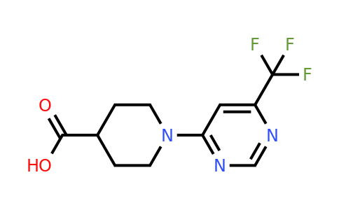 CAS 1448854-86-1 | 1-(6-(Trifluoromethyl)pyrimidin-4-yl)piperidine-4-carboxylic acid