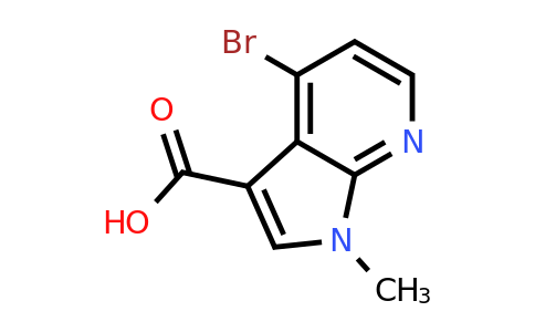 CAS 1448891-80-2 | 4-bromo-1-methyl-pyrrolo[2,3-b]pyridine-3-carboxylic acid