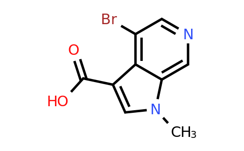 CAS 1448891-92-6 | 4-bromo-1-methyl-pyrrolo[2,3-c]pyridine-3-carboxylic acid
